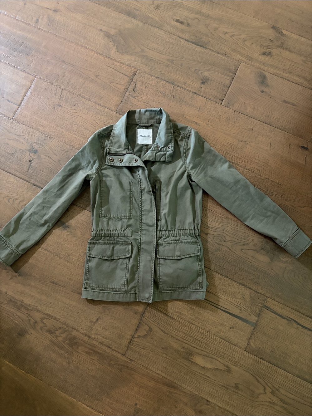 Madewell Olive Green Utility Jacket